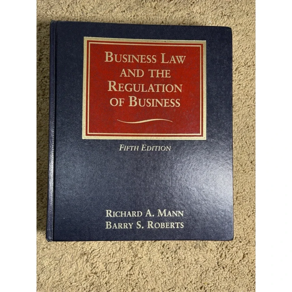 Business Law and the Regulation of Business - Hardcover‎ 5TH EDITION